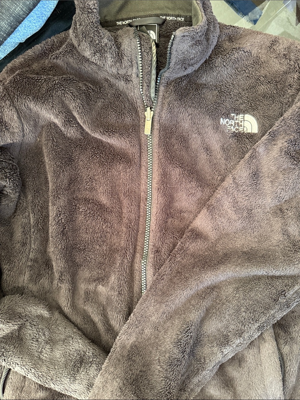 The North Face womens Plush Fleece Jacket - black med
